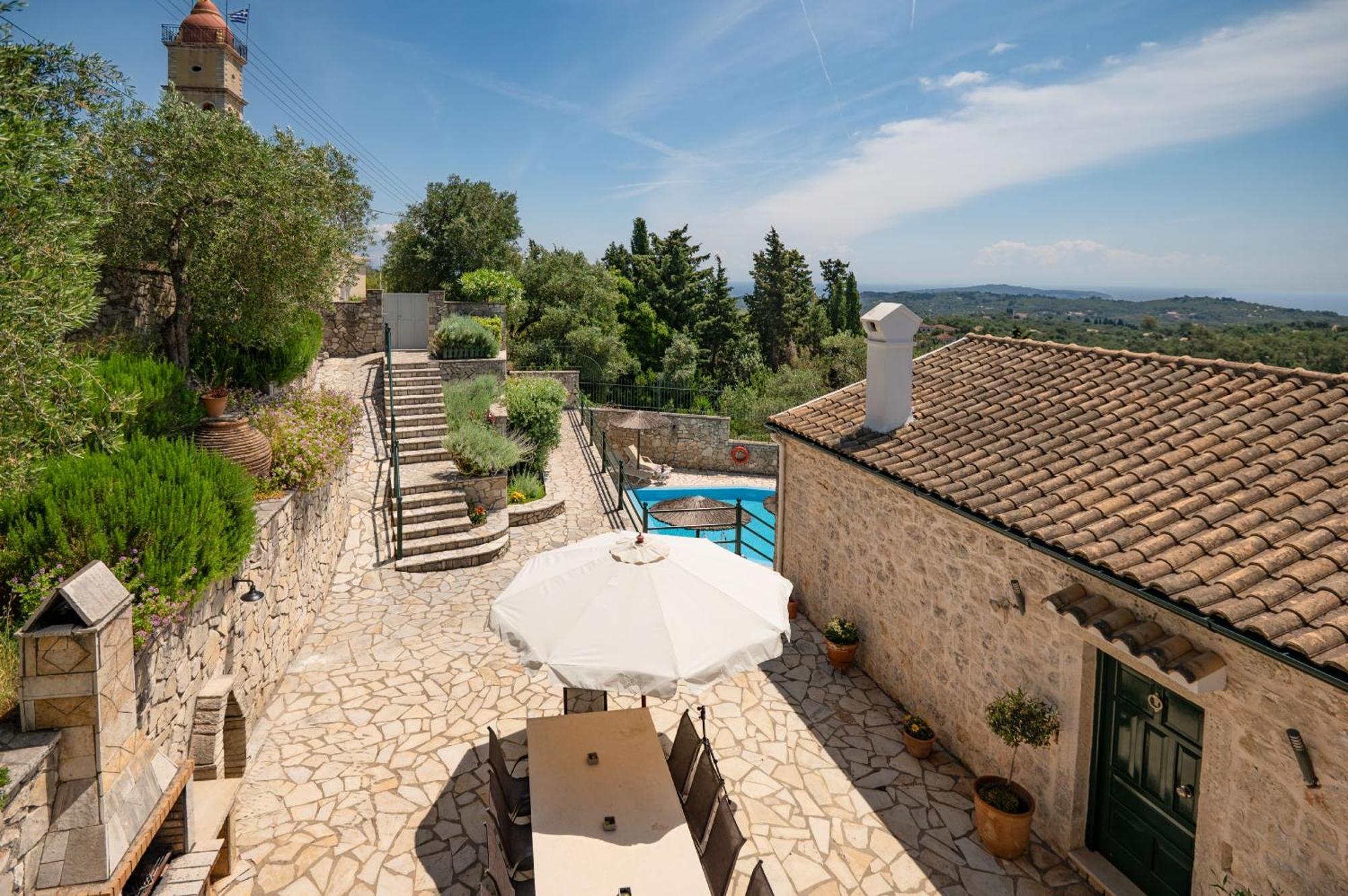 Villa Katerini Gaios Eksteriør bilde